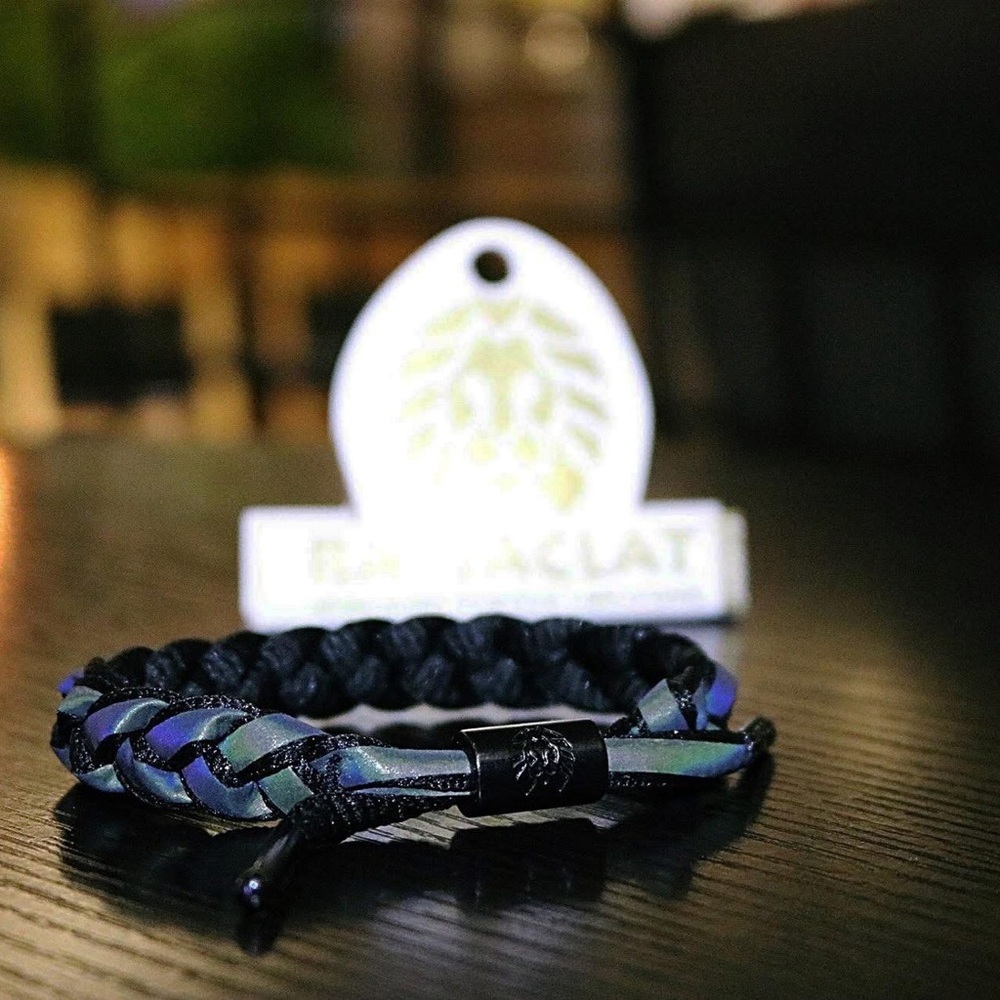 Void Reflective Rastaclat Bracelet